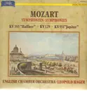 LP - Mozart - Hager - Symphonies: KV 385 / KV 129 / KV 551 - Digital / DMM