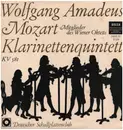 10'' - Mozart - Mitglieder Des Wiener Oktetts - Klarinettenquintett A-Dur, KV 581