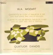 LP - Mozart - Quatuor Danois , Serge Collot & Jacky Magnardi - Quintette No. 2 en ut majeur, K 515 / - en mi bémol majeur, K 407