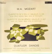 Mozart - Quatuor Danois , Serge Collot & Jacky Magnardi - Quintette No. 2 en ut majeur, K 515 / - en mi bémol majeur, K 407