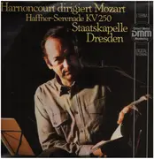 LP - Mozart - Staatskapelle Dresden - Harnoncourt - Haffner Serenade KV 250 - DMM