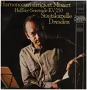 LP - Mozart - Staatskapelle Dresden - Harnoncourt - Haffner Serenade KV 250 - DMM