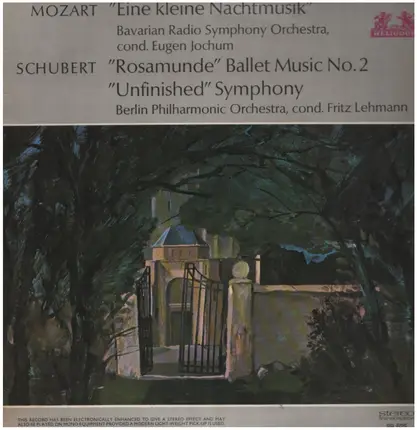 Mozart ,Schubert - Jochum , Lehmann - Eine Kleine Nachtmusik, Balletmusik Nr. 2 Aus 'Rosamunde', Symphonie Nr. 8 (Unvollendete)