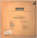 LP - Mozart - 12 Canons / Adagio And Rondo C Minor, K. 617 / Adagio In C, K. 617a
