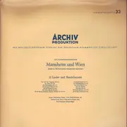 LP - Mozart - 12 Lieder Und Bandelterzett - Gatefold / Mono