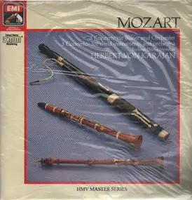 Wolfgang Amadeus Mozart - 3 Konzerte für Bläser und Orchester (Berliner Philharmoniker, Herbert von Karajan)