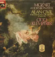 Mozart - 4 Hornkonzerte,, Alan Civil, Philh Orch London, O. Klemperer