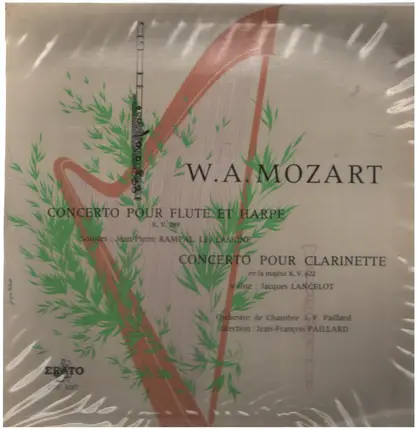 Mozart - Concerto Pour Flûte & Harpe KV 299 / Concerto Pour Clarinette KV 622