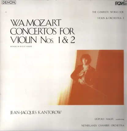 Mozart - Concertos for Violin No. 1 & 2