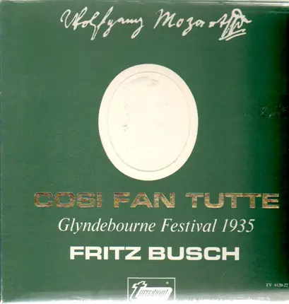 Mozart - Cosi Fan Tutte,, Fritz Busch, Glyndebourne Festival 1935