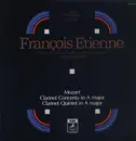 LP - Mozart - Clarinet concerto in A Major / Clarinet Quintet in A Major (Francois Etienne)