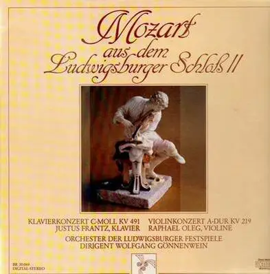 Mozart - Aus dem Ludwigsburger Schloß II; Frantz, Oleg, Gönnewein