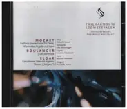 Mozart / Boulanger / Elgar / Philharmonie Südwestfalen - Sinfonia concertante für Oboe, Klarinette, Fagott und Horn / D'un soir triste / Variationen über ei