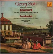 LP - Mozart / Bocherini - Concerto For Piano in D minor, No.20 KV466 / For Violoncello in B flat major