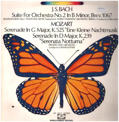 Mozart / Bach (Maazel) - Eine kleine Nachtmusik / Serenada Notturna / Suite for Orchestra No. 2