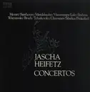LP-Box - Mozart / Beethoven / Mendelssohn / Brahms a.o. - Jascha Heifetz Concertos - hardcover box