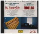 Double CD - Mozart / Beethoven - Die Zauberflöte / Fidellio (Opernquerschnitte)