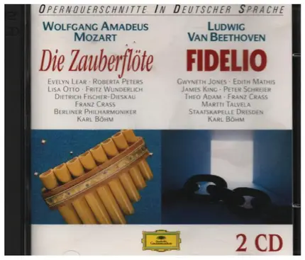 Mozart / Beethoven - Die Zauberflöte / Fidellio (Opernquerschnitte)