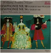 LP - Mozart / Berliner Philharmoniker, Igor Markevitch - Symphonie Nr. 38 D-Dur KV 504, Nr. 34 C-Dur KV 338