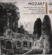 LP - Mozart / Gejza Novak, Karel Patras, Karel Bidlo - Concerto for Flute and Harp / Concerto for Bassoon