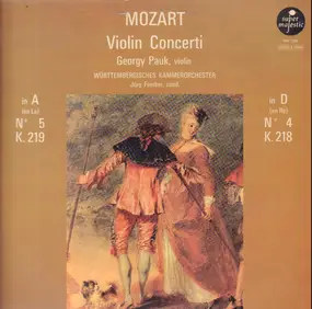 Wolfgang Amadeus Mozart - Violin Concerti / Jörg Faerber