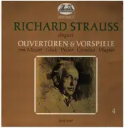 LP - Mozart / Gluck / Weber / Cornelius / Wagner - Richard Strauss dirigiert Ouvertüren & Vorspiele