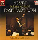 LP - Mozart/ Daniel Barenboim, English Chamber Orchestra - Sinfonien Nr. 29&38