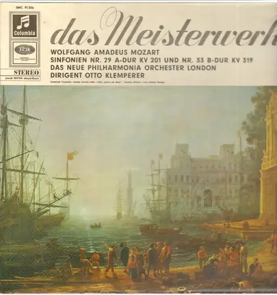 Mozart/ Das Neue Philharmonia Orchester London, O. Klemperer - Das meisterwerk - Folge 53 - Sinfonien Nr. 29 A-dur KV 201 und Nr. 33 B-dur KV 319