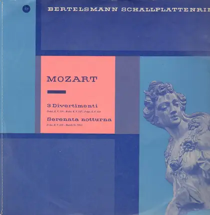 Mozart - Divertimenti / Serenata