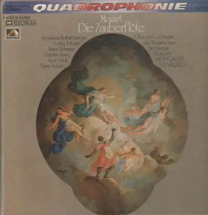 Mozart - Die Zauberflöte,, Rothenberger, Moser, Schreier, Berry, Moll, Adam