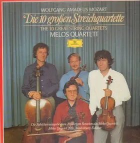 Wolfgang Amadeus Mozart - Die 10 großen Streichquartette (Melos Quartett)