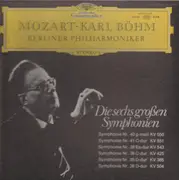 LP-Box - Mozart - Die sechs großen Symphonien  (Karl Böhm)