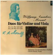 Mozart - Duos für Violine und Viola, Susanne Lautenbacher, Ulrich Koch