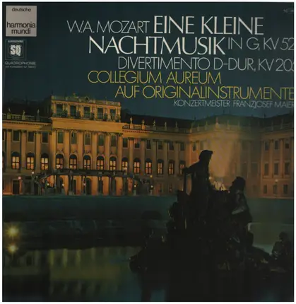 Mozart - Eine Kleine Nachtmusik / Divertimento D-Dur, KV 205