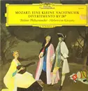 LP - Mozart - Eine Kleine Nachtmusik, Divertimento; Berliner Philh., H.v. Karajan
