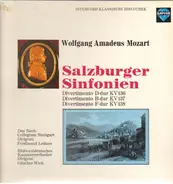 Mozart/ F. Leitner, Das Bach-Collegium Stuttgart, G. Wich, Südwestdeutsches Kammerorch. - Salzburger Sinfonien - Divertimento D-dur KV 136, B-dur KV 137, F-dur KV 138