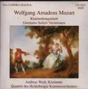 Mozart / G. Salieri - Klarinettenquintett / Variationen für Klarinette und Streichquartett