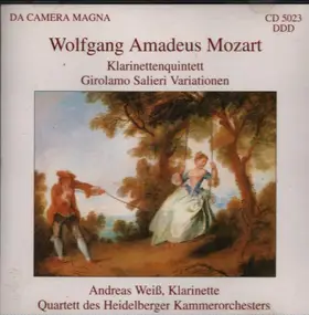 Wolfgang Amadeus Mozart - Klarinettenquintett / Variationen für Klarinette und Streichquartett