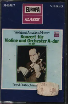 Mozart - Konzert Für Violine Und Orchester A-dur KV 219