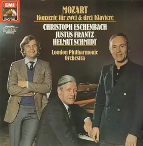 Wolfgang Amadeus Mozart - Konzerte für zwei & drei Klaviere; Helmut Schmidt (der Ex-Kanzler am Klavier), Ch. Eschenbach, J. F