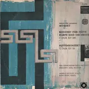 LP - Mozart - Konzert für Flöte, Harfe und Orchester / Flötenkonzert (Karl Richter)