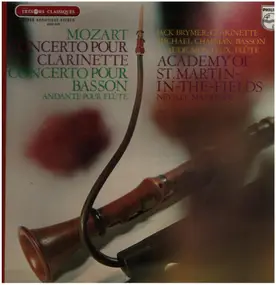 Wolfgang Amadeus Mozart - Klarinettenkonzert / Fagottkonzert / Andante Für Flöte