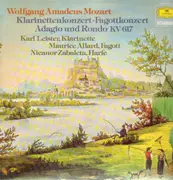 LP - Mozart - Klarinettenkonzert / Fagottkonzert - Adagio und Rondo KV 617