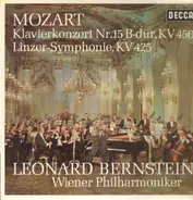 Mozart - Klavierkonzert Nr.15 B-dur KV 450, Linzer-Symphonie KV 425 (Bernstein)