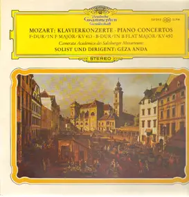 Wolfgang Amadeus Mozart - Klavierkonzerte F-Dur KV 413, B-Dur KV 450
