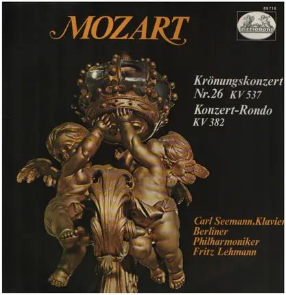 Mozart - Krönungskonzert Nr. 26 KV 537 Konzert - Rondo KV 382