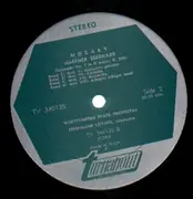 LP - Mozart - Haffner Serenade, K. 250 (Leitner, Lautenbacher)