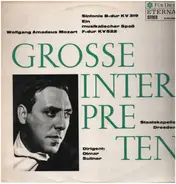 Mozart/ Otmar Suitner, Staatskapelle Dresden - Sinfonie B-dur KV 319*Ein musikalischer Spaß F-dur KV 522