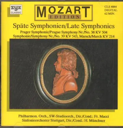 Wolfgang Amadeus Mozart / Karajan - LATE SYMPHONIES