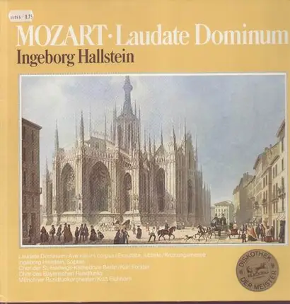 Mozart - Laudate Dominum,, Ingeborg Hallstein